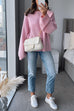 Karleedress Crewneck Drop Shoulder Comfy Pullover Sweater