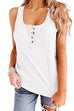 Karleedress Buttons Sleeveless Stretchy Top