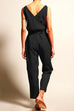 Karleedress Josh V Neck Bow Knot Sleeveless Jumpsuit