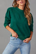 Karleedress Crewneck Puff Sleeves Comfy Sweatshirt