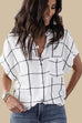 Karleedress Button Down Batwing Sleeve Shirt