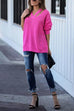 Karleedress V Neck Long Sleeve Solid Knitting Top