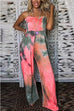 Karleedress Printed Cami Jumpsuits with Pockets