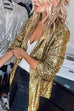 Karleedress Fashion Style Open Front Sequin Cardigans