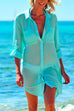 Karleedress Long Sleeve Beach Blouse Shirt with Pockets