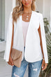 Karleedress Open Front Split Sleeves Cape Jacket