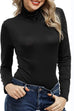 Karleedress Turtleneck Long Sleeves Basic Bottoming Shirt