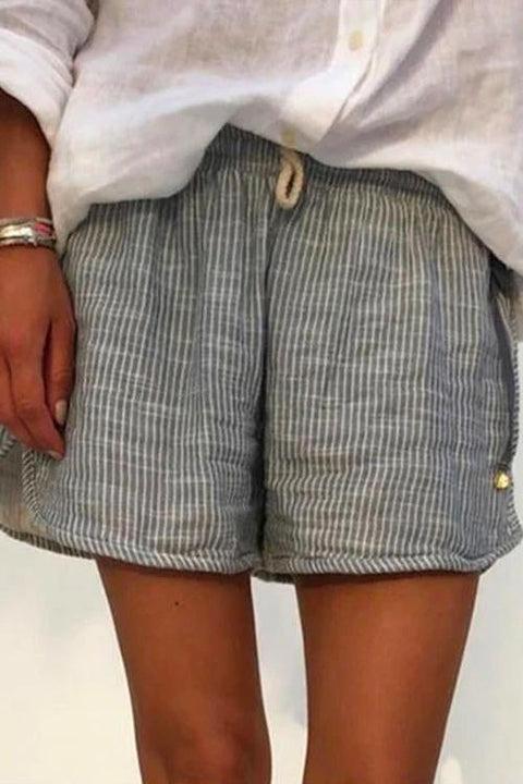 Karleedress Stripes Wide Leg Shorts