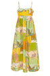 Karleedress Bow Knot Back Dinosaur Printed Cami Maxi Holiday Dress