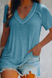 Karleedress Debi V Neck Short Sleeve T Shirt