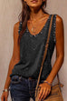 Karleedress Solid Loose Bottoming Tank Top