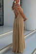 Karleedress Halter Cut Out Backless Beach Cover Up Maxi Dress