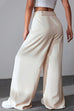 Karleedress High Rise Wide Leg Pocketed Baggy Pants