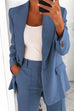 Karleedress One Button Solid Office Blazer Jacket