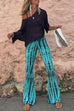 Karleedress High Waist Tie Dye Bell Bottoms Tie Dye Pants