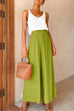 Karleedress Elastic Waist Wide Leg Palazzo Pants