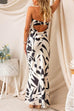 Karleedress Geometric Printed Tube Top Maxi Party Dress