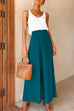 Karleedress Elastic Waist Wide Leg Palazzo Pants