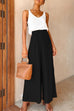 Karleedress Elastic Waist Wide Leg Palazzo Pants