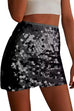 Karleedress Elastic Waist Sequin Bodycon Mini Skirt