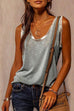 Karleedress Solid Loose Bottoming Tank Top