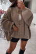 Karleedress Drop Shoulder Button Up Slouchy Sweater Cardigan