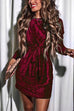 Karleedress Tie Waist Velvet Holiday Dress(in 4 Colors)