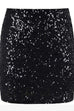 Karleedress Elastic Waist Sparkly Sequin Mini Skirt