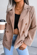 Karleedress Double Breasted Casual Corduroy Jacket