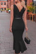 Karleedress Sleeveless Faux Leather Splice Bodycon Mermaid Dress