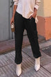 Karleedress Casual Pocketed Cargo Satin Jogger Pants