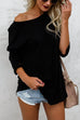 Karleedress Solid Long Sleeves Cozy T-shirt