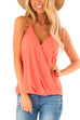 Karleedress V Neck Cross Front Camisole