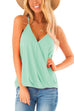 Karleedress V Neck Cross Front Camisole