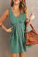 Karleedress Buttons Down Tank Mini Dress