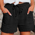 Karleedress Drawstring Elastic Waist Lounge Shorts with Pockets